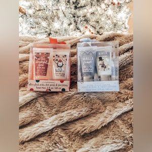 Plush Socks, Foot Scrub, and Foot Lotion Christmas Gift Set by Simple Pleasures
